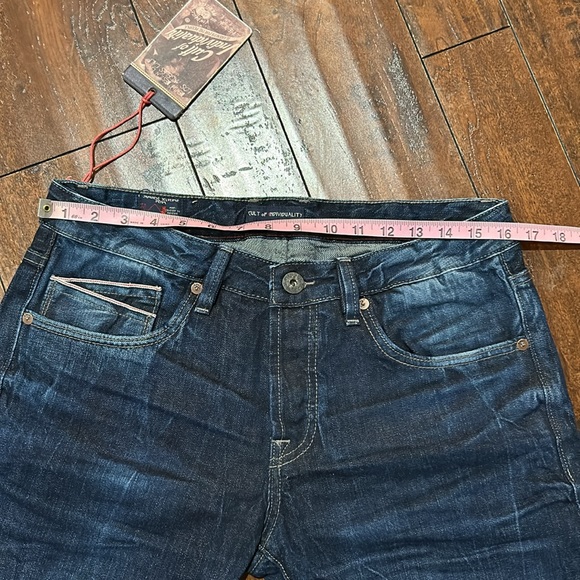 NWT Cult of Individuality Sample Rebel Straight SELVEDGE Denim Jeans #C223 - Picture 8 of 10